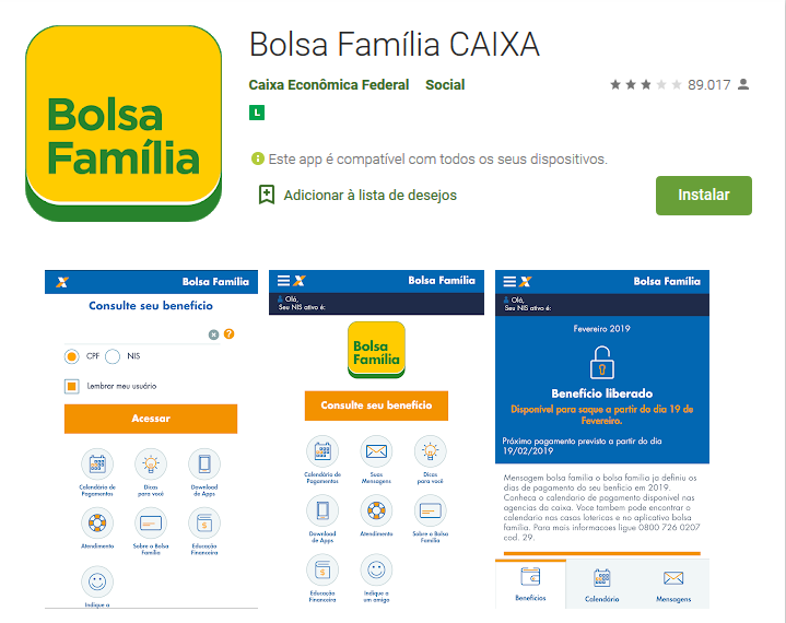 Baixar App Bolsa Família Para Ver Saldo Pelo CPF
